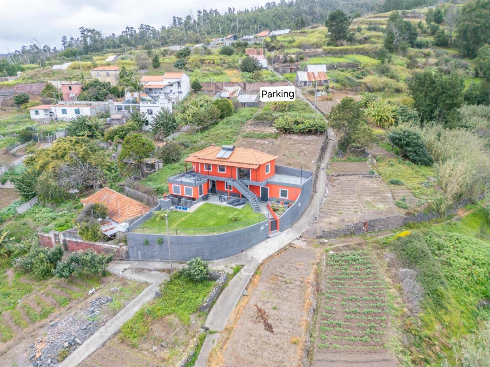 הוילה Estreito Da Calheta Casa Dos Avos Domingos & Matilde מראה חיצוני תמונה